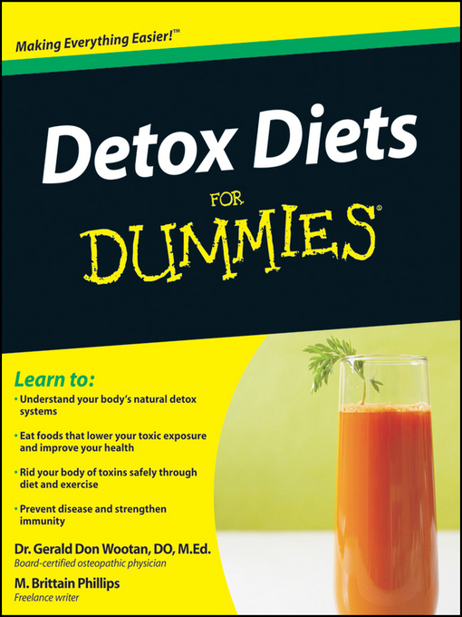 Title details for Detox Diets For Dummies by Gerald Don Wootan - Available